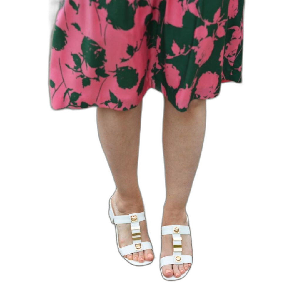 Boden Silk Blend Green & Pink Floral Dress Size 12R - Picture 3 of 7